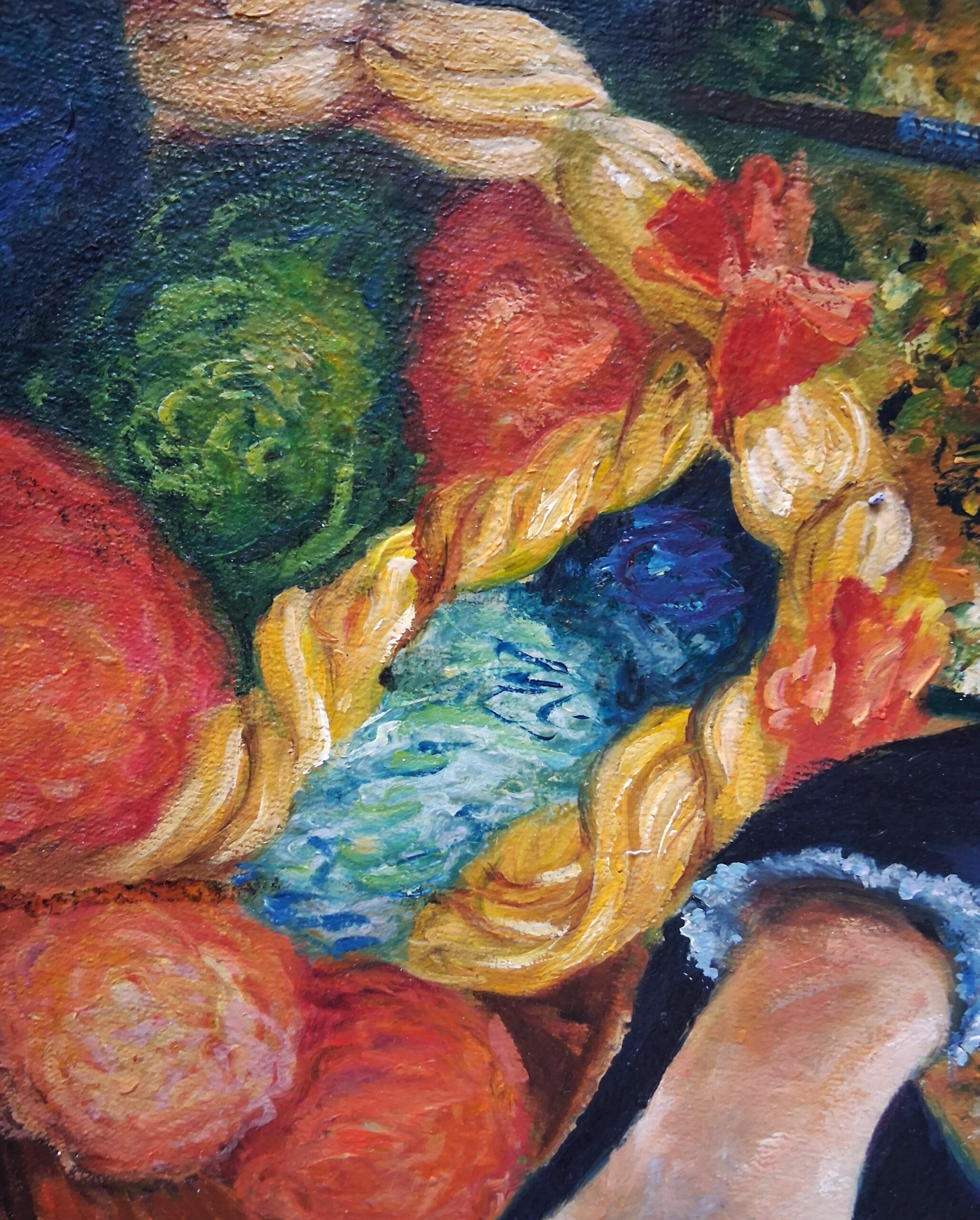 this original impressionist oil painting is inspired by the style this original impressionist oil painting is inspired by the style