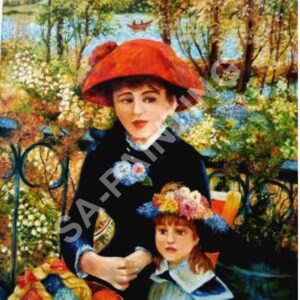 this original impressionist oil painting is inspired by the style