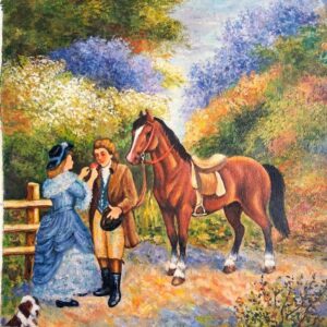 Man, Woman, and Horse