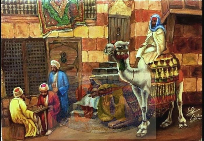 the camel in the city alley the camel in the city alley